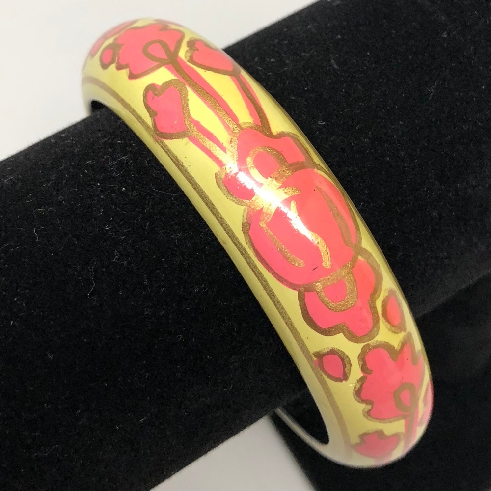 Pink and Yellow Bracelet